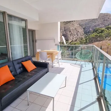 Apartment Skyline 6 Private Balcony, Sunny Year Round, With Views Benidorm